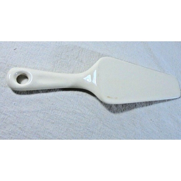 Lot of 5 Harkerware Salad Dessert Plate Cake Server Christmas Snow Winter Scene - Picture 3 of 11